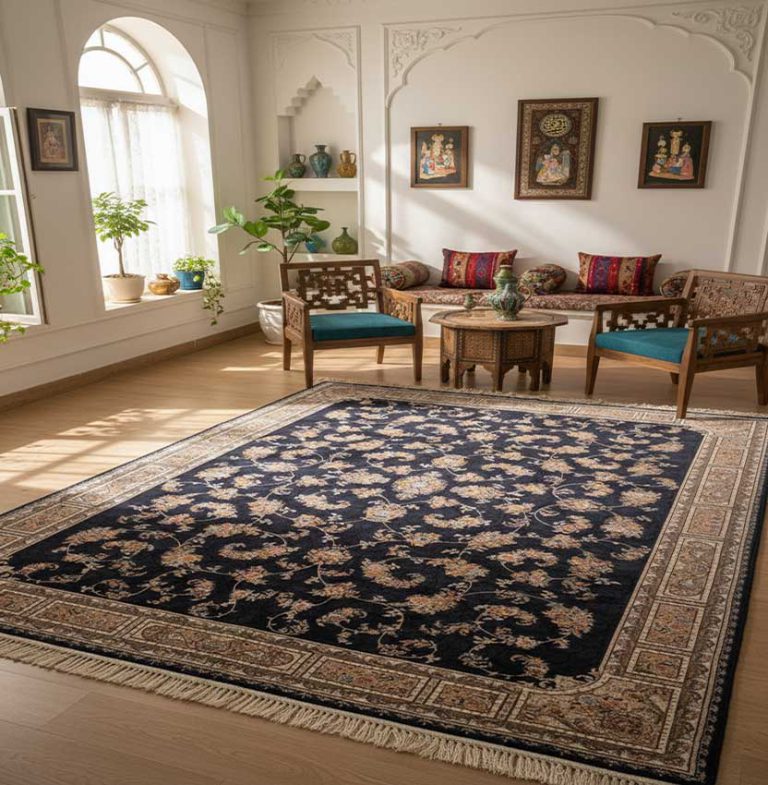 ست کردن فرش 1200 شانه با دکوراسیون