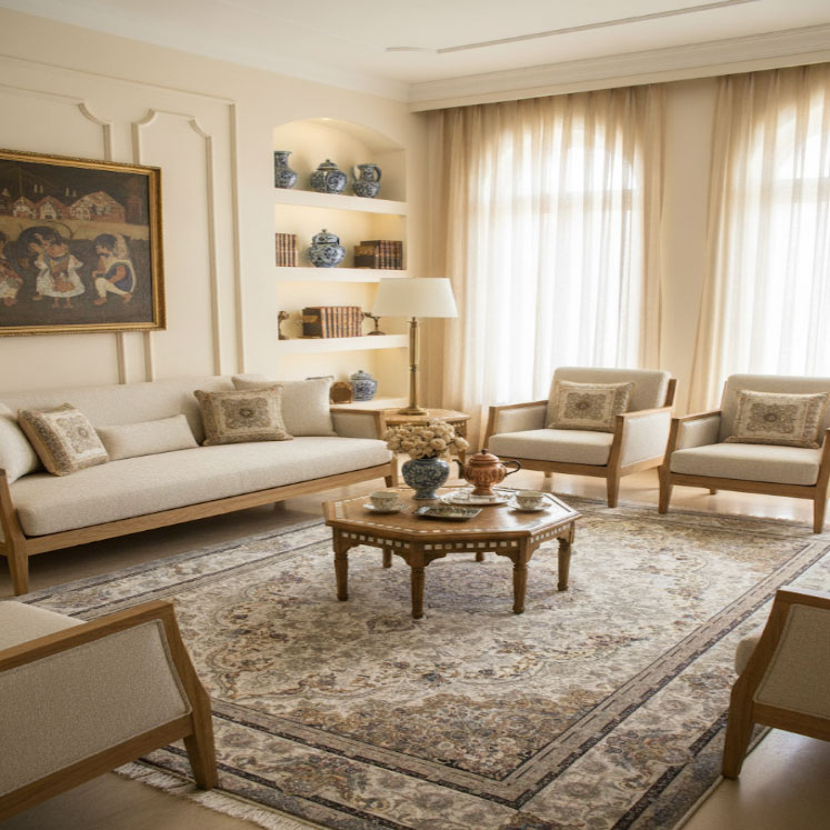 راهنمای خرید فرش 1200 شانه کاشان